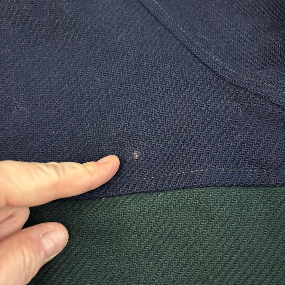 Pendleton Lobo Wool Button Front Zip Up Colorbloc… - image 10